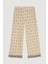 Kumaş Matchli Bej Kadın Pantolon PNT00412 3
