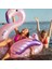 Flamingo Şişme Deniz Yatağı Binici |122X99X105 cm | Tutunma Kulplu 2