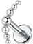 F136 Titanyum Ayna Cilalı Top Model Helix Piercing - Titanyum Conch Piercing 1