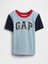 Erkek Bebek Mavi Gap Logo T-Shirt 1