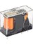24V Role Tek Kontak 5 Bacak 10 Amper Şeffaf (5047) 1