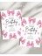 Birthday Party, Parti Davetiye - Kart Doğum Günü Özel Gün Davetiyesi Kişiye Özel - 5 Adet 10X15CM 1