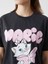 Yeni Sezon Bisiklet Yaka Aristocats Baskili Kadin Tisort - S5GV87Z8 3