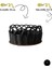 Siyah Oval Rattan Sepet – 26X12 cm 4