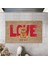 Kahverengi Kapı Önü Paspası Love Ayıcık Desen PS862 1
