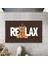 Kahverengi Kapı Önü Paspası Just Relax Ayıcık Desen PS867 1