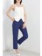 Dabıl Bağcıklı Pantolon Indigo 2