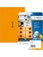 Herma 5149 Renkli Etiketler Neon Turuncu, 20 Yaprak, 210 x 297 Mm, 1 Adet A4 Yaprak, 20 Adet, 1