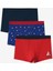 Yeni Sezon Baskili Erkek Cocuk Boxer 3'lu - S5FO78Z4 1