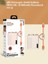 Mini Powerbank 22.5W Pd Hızlı Şarj Type-C & Lightning Kablolu LED Göstergeli Taşınabilir Şarj Cihazı 5