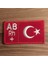 Ab Rh+ Kan Grubu Patch Peç Arma Logo ve Kot Yaması (Cırt Hediyeli) 1
