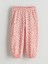 Yeni Sezon Beli Lastikli Cicekli Kiz Cocuk Pijama Alt - S5L500Z1 1