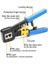 Yeni Nesil Pense + Test Cihazı + Kablo Soyucu + 100 Adet Yeni Nesil Delikli Ez RJ45 + Krone Bıçağı Ethernet Bakım Kiti 3