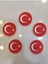 Türk Bayrağı Arma Patch, Peç, Yama 5’li Set 3