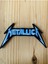 Metallica Logo Patch Embroidered Yama 13X7 cm 1