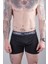 Erkek 3'lü Kutulu Premium Pamuklu Boxer (Siyah-Lacivert-Gri) 7