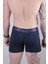 Erkek 3'lü Kutulu Premium Pamuklu Boxer (Siyah-Lacivert-Bordo) 7