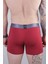 Erkek 3'lü Kutulu Premium Pamuklu Boxer (Siyah-Lacivert-Bordo) 8