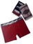 Erkek 3'lü Kutulu Premium Pamuklu Boxer (Siyah-Lacivert-Bordo) 9