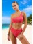 Tek Omuz Bikini Takımı Su Sporları Için Hızlı Kuruyan Ergonomik Kesim Özel Tasarım 1