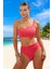 Tek Omuz Bikini Takımı Su Sporları Için Hızlı Kuruyan Ergonomik Kesim Özel Tasarım 2