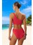 Tek Omuz Bikini Takımı Su Sporları Için Hızlı Kuruyan Ergonomik Kesim Özel Tasarım 3