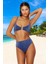 Simli Bikini Takımı Hızlı Kuruyan Özel Tasarım Esnek Kumaş Plaj ve Havuz Için 1
