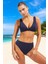 Üçgen Bikini Takımı Şık Detaylı Yüksek Konfor Ergonomik Kesim Esnek Kumaş 2