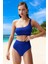 Tek Omuz Bikini Takımı Su Sporları Için Hızlı Kuruyan Ergonomik Kesim Özel Tasarım 1
