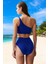 Tek Omuz Bikini Takımı Su Sporları Için Hızlı Kuruyan Ergonomik Kesim Özel Tasarım 3