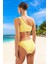 Tek Omuz Bikini Takımı Ergonomik Kesim Su Sporları Için Özel Tasarım Şık Detaylı 3