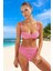 Desenli Bikini Takımı Yüksek Konfor Ergonomik Kesim Özel Tasarım Su Sporları Için 1