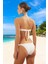 Straplez Fırfırlı Bikini Takımı Klora Dayanıklı Şık Detaylı Premium Kalite Esnek Kumaş 2