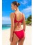 Desenli Bağlamalı Bikini Takımı Şık Detaylı Premium Kalite Yaz Koleksiyonu Özel Tasarım 2