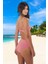 Straplez Simli Bikini Takımı Ergonomik Kesim Hızlı Kuruyan Esnek Kumaş 3