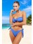 Straplez Bağlamalı Bikini Takımı Hızlı Kuruyan Su Sporları Için Esnek Kumaş Ergonomik Kesim 2
