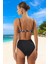 Desenli Bikini Takımı Premium Kalite Yüksek Konfor Esnek Kumaş Su Sporları Için Ergonomik Kesim 2