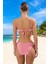 Bağlamalı Simli Bikini Takımı Ergonomik Kesim Şık Detaylı Premium Kalite 3