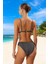 Simli Bikini Takımı Su Sporları Için Esnek Kumaş Yaz Koleksiyonu Klora Dayanıklı 3