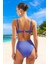 Parlak Bikini Takımı Yaz Koleksiyonu Ergonomik Kesim Esnek Kumaş Su Sporları Için 3