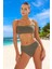 Straplez Simli Bikini Takımı Ergonomik Kesim Su Sporları Için Plaj ve Havuz 1