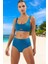 Parlak Bikini Takımı Özel Tasarım Hızlı Kuruyan Yüksek Konfor Plaj ve Havuz Için 1