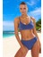 Simli Bikini Takımı Su Sporları Için Esnek Kumaş Yaz Koleksiyonu Klora Dayanıklı 2
