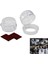 2 Pcs Ocak Düğme Koruyucu Kapak Mika Kristal (5047) 1