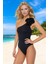 Tek Omuz Mayo Plaj ve Havuz Için Banyo Kıyafeti Yaz Koleksiyonu Mayosu Swimsuit 2