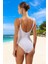 Volanlı Tek Omuz Mayo Swimsuit Premium Kalite Deniz Kıyafeti Plaj Mayosu Havuz 3