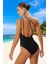Desenli Tek Omuz Mayo Banyo Kıyafeti Yüzme Mayosu Swimsuit Şık Detaylı Esnek Kumaş 3