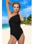 Drape Tek Omuz Mayo Havuz Mayosu Yaz Koleksiyonu Hızlı Kuruyan Esnek Kumaş Swimsuit 2