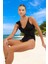 Volanlı Tek Omuz Mayo Swimsuit Premium Kalite Deniz Kıyafeti Plaj Mayosu Havuz 2