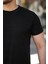 Erkek Mini Jakarlı Kısa Kollu T-Shirt 3